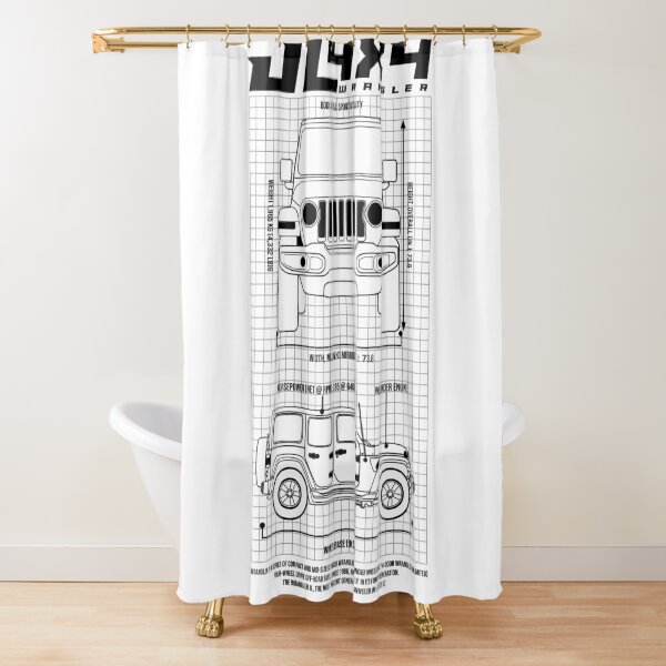 Jeep Grand Cherokee Lover Shower Curtains Redbubble