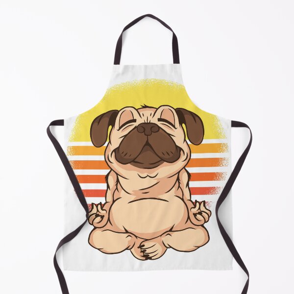 Item preview, Pug yoga bats meditation Halloween sunset bitbull bulldog designed and sold by TRIBExSPACE.
