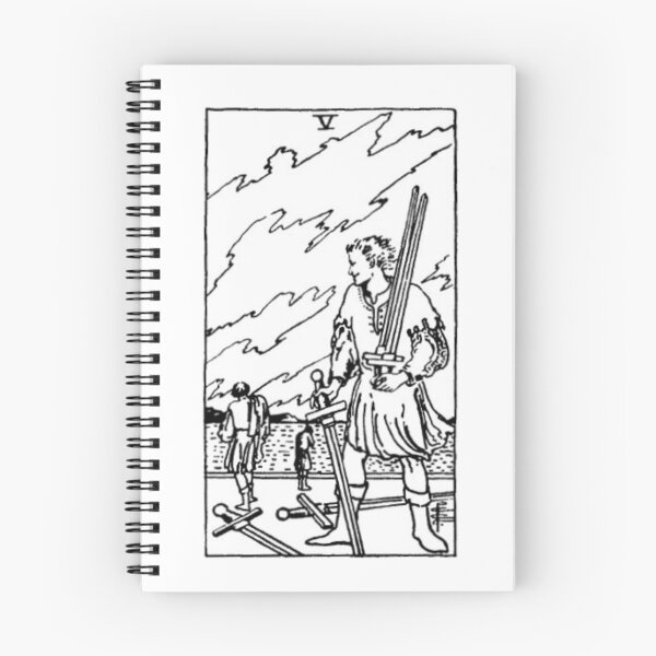 Item preview, Five of Swords designed and sold by its-me-michael.