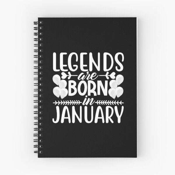 Item preview, legends are born in january, january shirt, january birthday, january birth, january birthday shirt designed and sold by T-DESIGNEDZ.