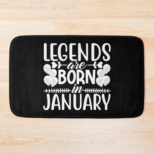 Item preview, legends are born in january, january shirt, january birthday, january birth, january birthday shirt designed and sold by T-DESIGNEDZ.
