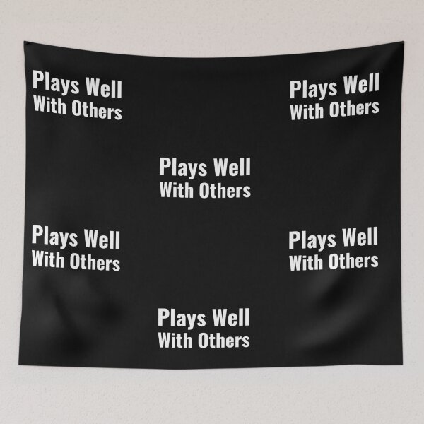 Item preview, Plays Well With Others, Team designed and sold by DiscGolfTees.