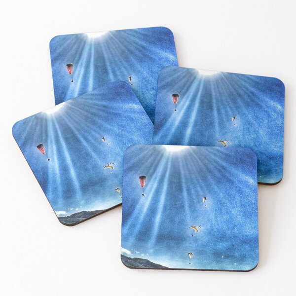 Item preview, Paragliders and the Sun and Sky designed and sold by Beachy.