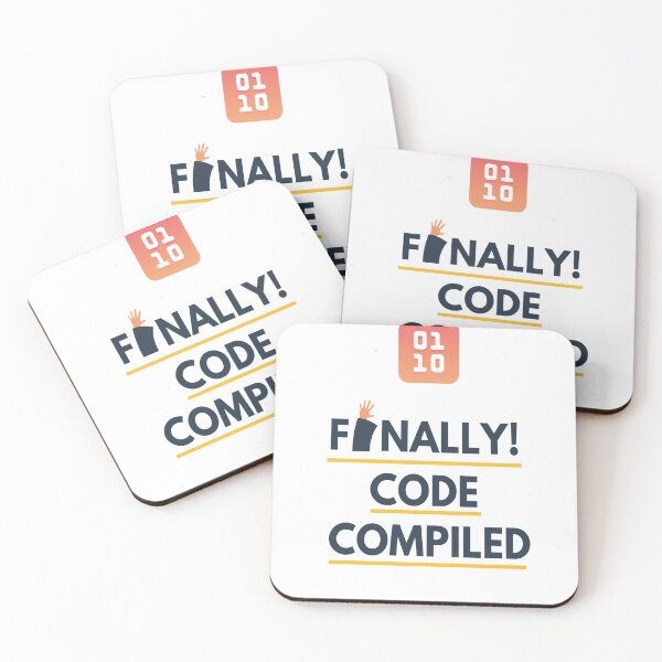 Item preview, Finally Code Compiled designed and sold by Tshirtpedia.