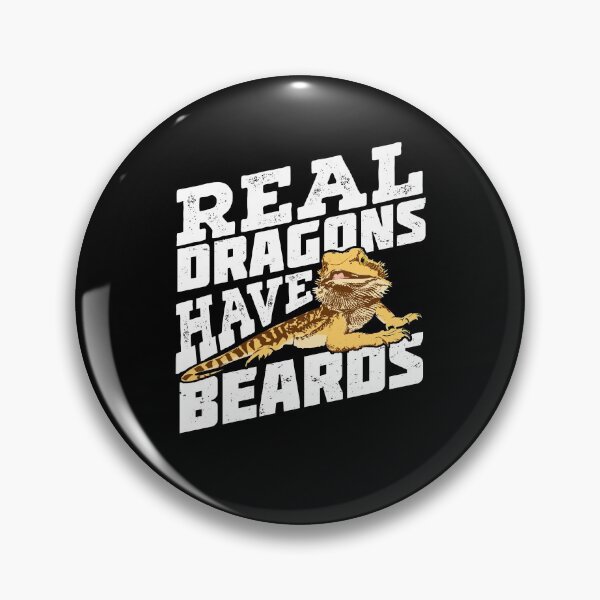 Item preview, Real Dragons Have Beards Bearded Dragon Owner Gift designed and sold by Marcid95.