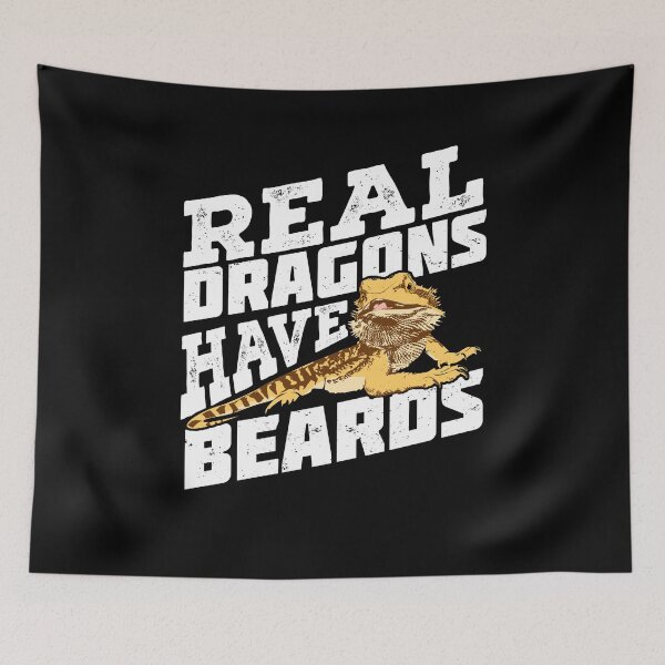 Item preview, Real Dragons Have Beards Bearded Dragon Owner Gift designed and sold by Marcid95.