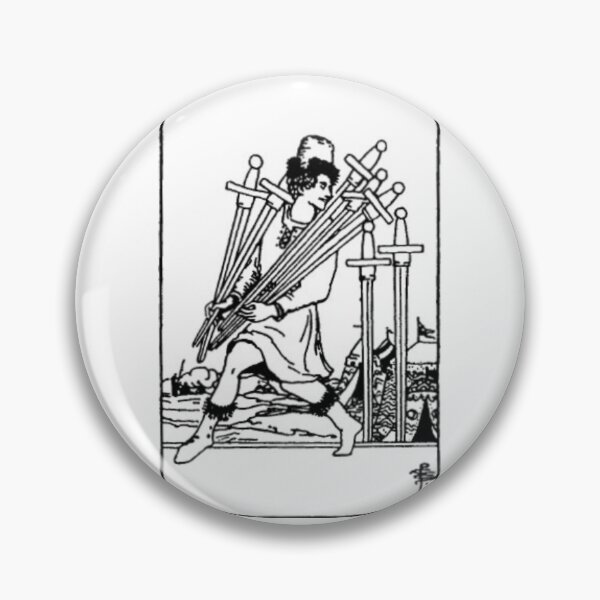 Item preview, Seven of Swords designed and sold by its-me-michael.