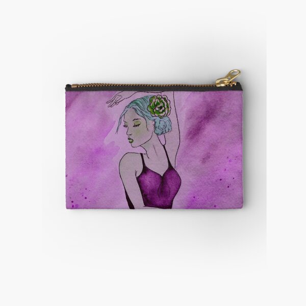 Item preview, Magenta ballerina dancing portrait designed and sold by horseaddicted.