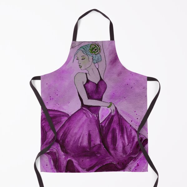 Item preview, Magenta ballerina dancing portrait designed and sold by horseaddicted.