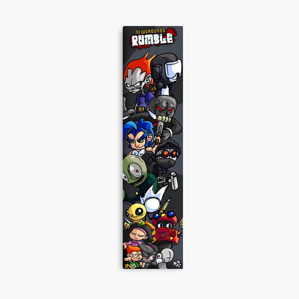 Póster for Sale con la obra «Newgrounds Rumble» de Kubernikus18 | Redbubble