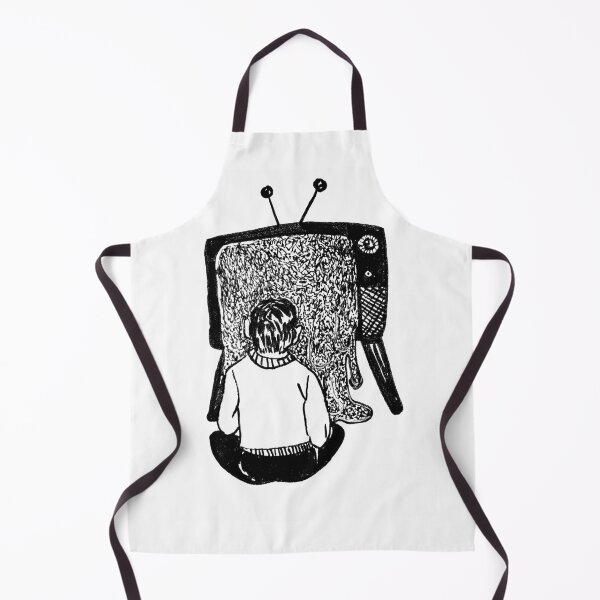 Item preview, Children and tv ink illustration designed and sold by DaryaGeft.