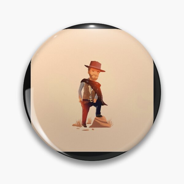 Item preview, The Man with No Name - Cartoon Character Artwork designed and sold by PopCultArcade.