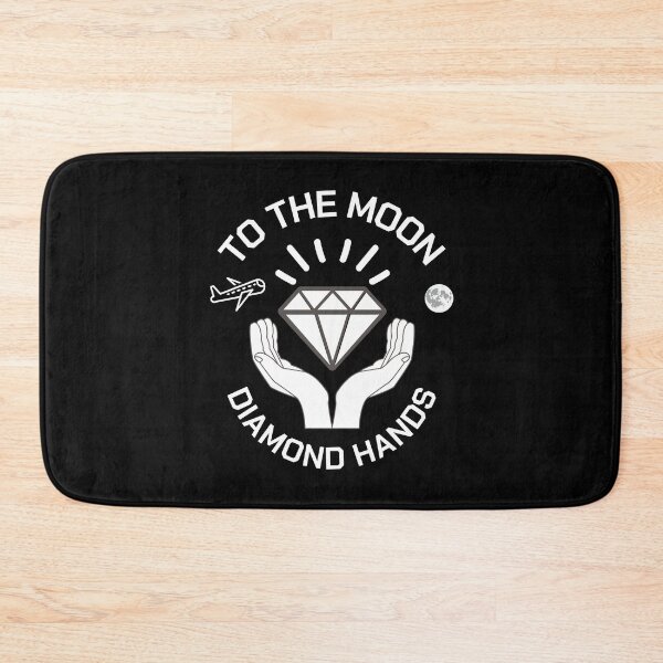 Item preview, To the moon diamond hands  designed and sold by sirina2796.
