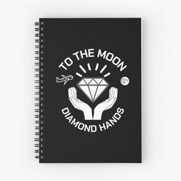 Item preview, To the moon diamond hands designed and sold by sirina2796.