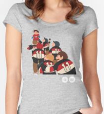 BBG014 — Sweater Women's Fitted Scoop T-Shirt