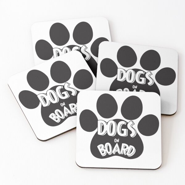 Item preview, Dogs On Board designed and sold by SpikyLlama.