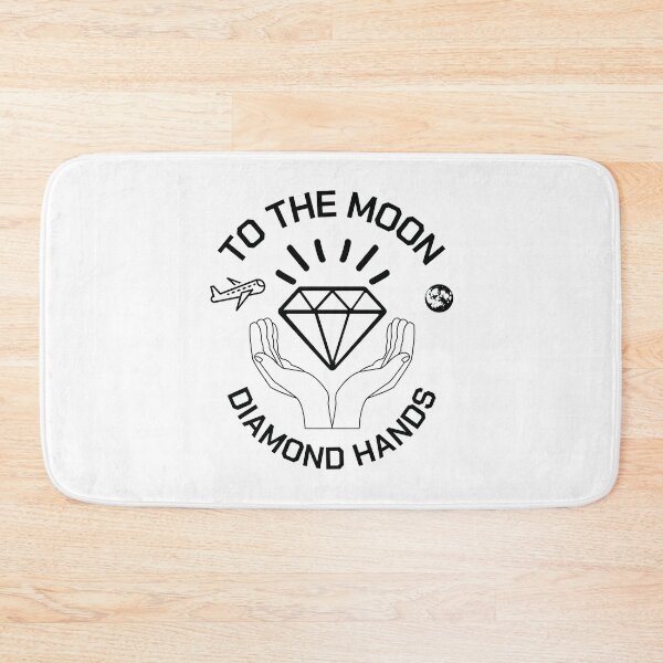 Item preview, To the moon diamond hands  designed and sold by sirina2796.