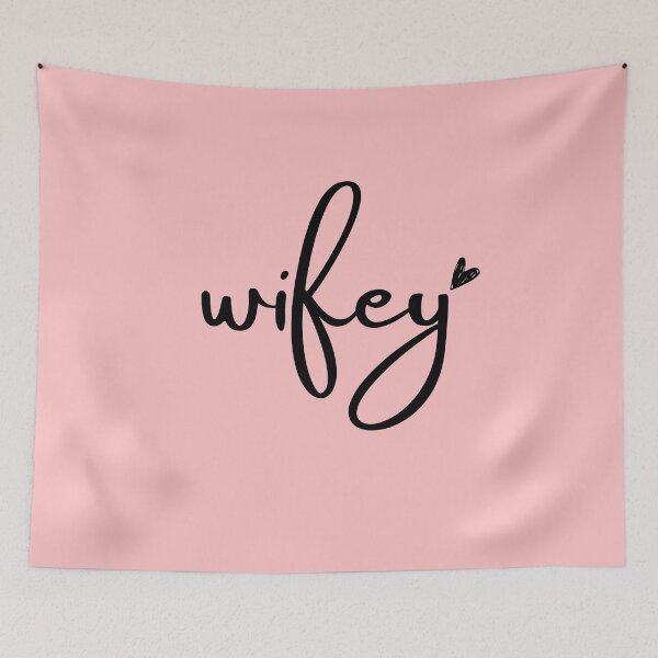 Item preview, Wifey Shirt, Wifey T-Shirt, Gift For Bride, Bride Shirt, Cute Wifey Shirt, Gift For Wife, Just Married Shirt, Wife, Hubs, Engagement Gift designed and sold by CINE-STORE.