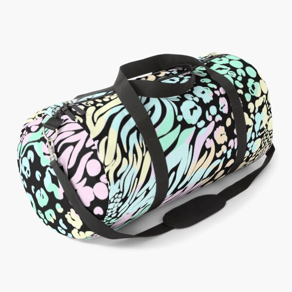 Item preview, Pastel rainbow multipatterned animal print designed and sold by Infinotterns.