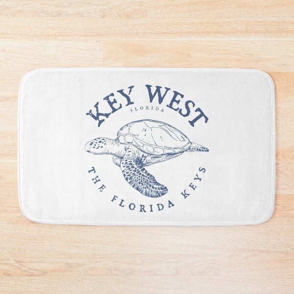 Item preview, Key West Turtle Florida Keys Scuba Fishing Diving Tee (white) designed and sold by Capybara Clothing.