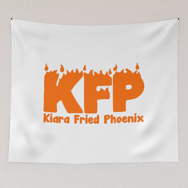 Item preview, Hololive EN - Takanashi Kiara ( Kiara Fried Phoenix KFP LOGO)  designed and sold by AntonioAbell.