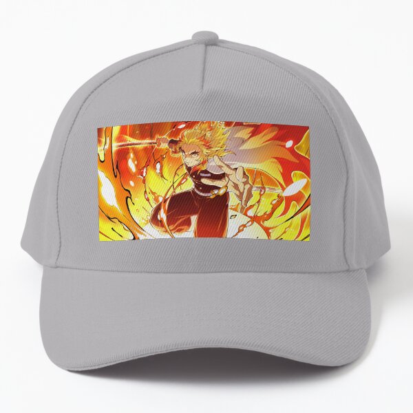 Rengoku Demon Slayer Flames Baseball Cap