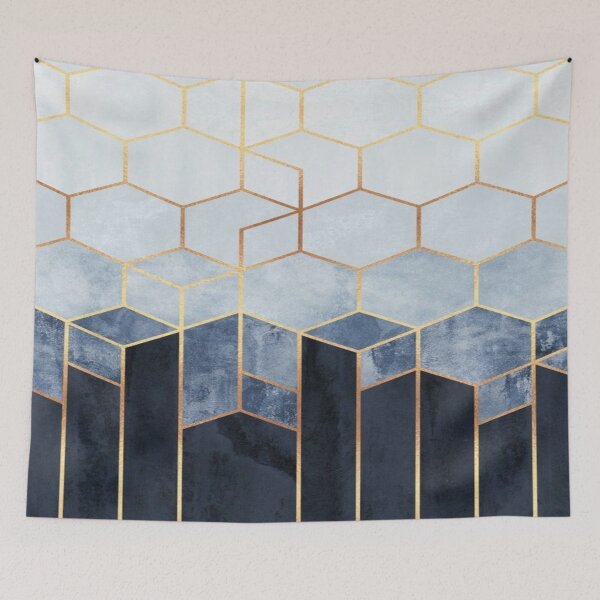 Item preview, Abstract Hexagonal pattern artwork  designed and sold by Bkstores.
