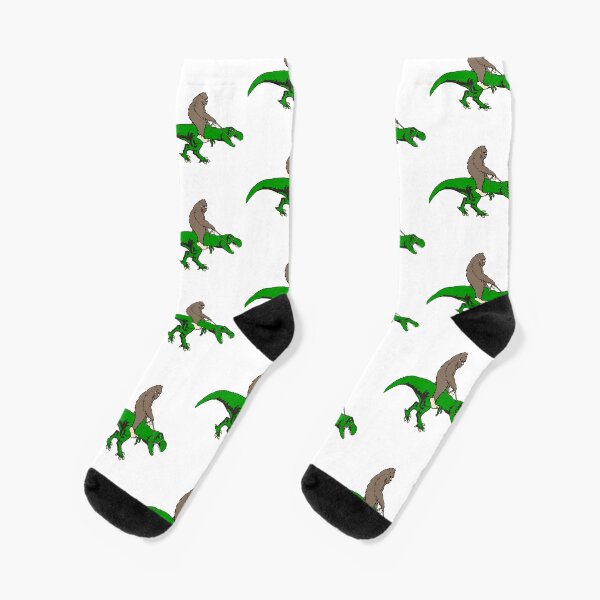 Artikel-Vorschau von Bigfoot reitet T-Rex, designt und verkauft von Saltypro.