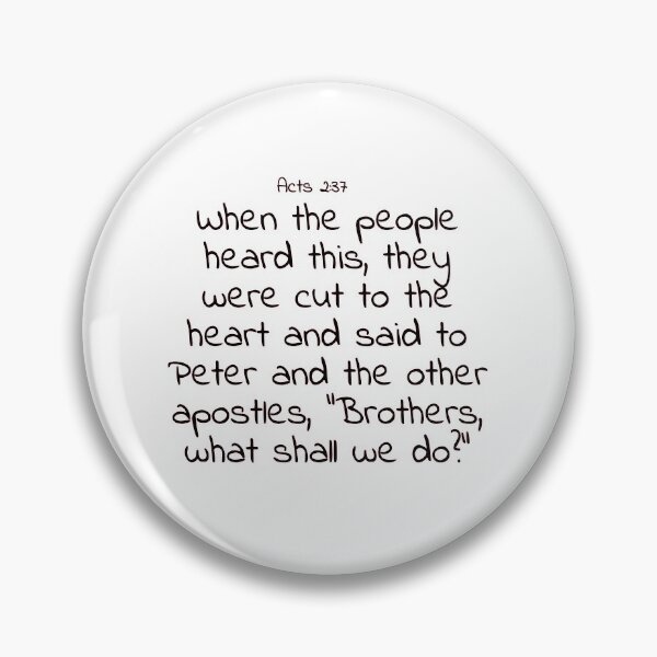 Item preview, Bible verse: Acts 2:37 designed and sold by john-3-16.