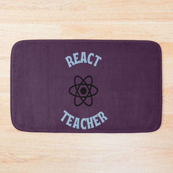 Item preview, React Teacher designed and sold by Tshirtpedia.