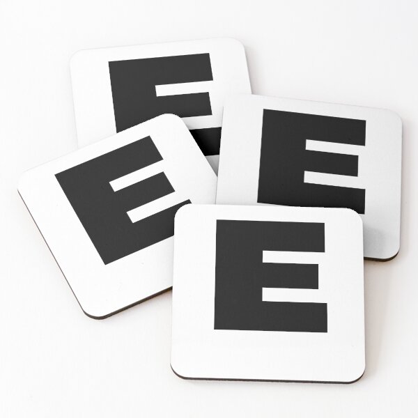 Item preview, Bold Monogram Letter E designed and sold by JustSeasons.