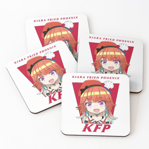 Item preview, Hololive EN - Takanashi Kiara "KFP - Kiara Fried Phoenix"  designed and sold by AntonioAbell.