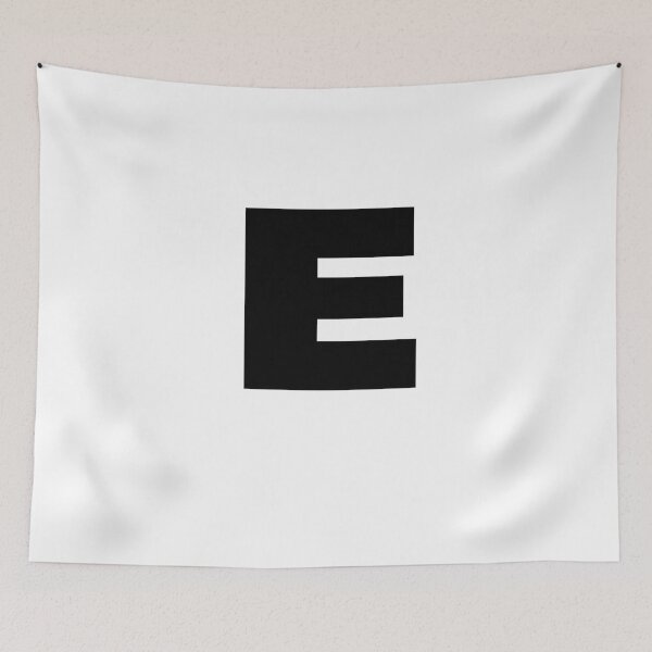 Item preview, Bold Monogram Letter E designed and sold by JustSeasons.