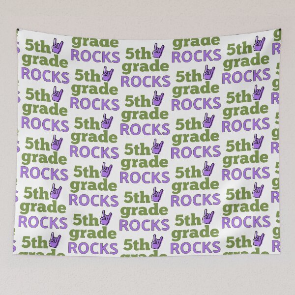 Item preview, 5th grade rocks designed and sold by Martini-Four.