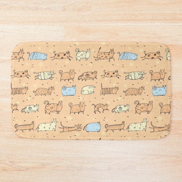 Item preview, Colorful Cats Meowgical Meow Paw Paw Cat Nameowste  designed and sold by ToniaKroeger.
