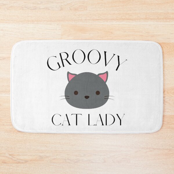 Item preview, Groovy Cat Lady | Funny | Gifts | Men's | Women's | Boys | Girls designed and sold by BarvinWayne.
