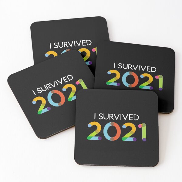 Item preview, I Survived 2021 designed and sold by VicEllisArt.
