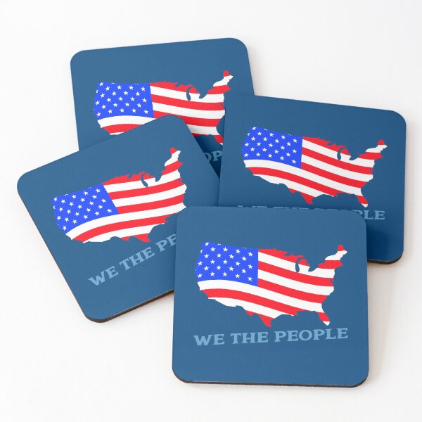 Item preview, We The People | American Flag | American | God Bless America designed and sold by Safdar Ahmed.