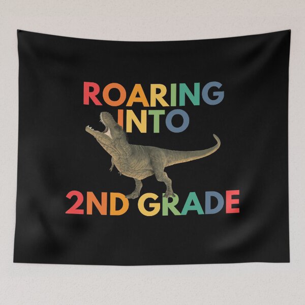 Item preview, Roaring Into 2nd Grade designed and sold by syarifahrasul.