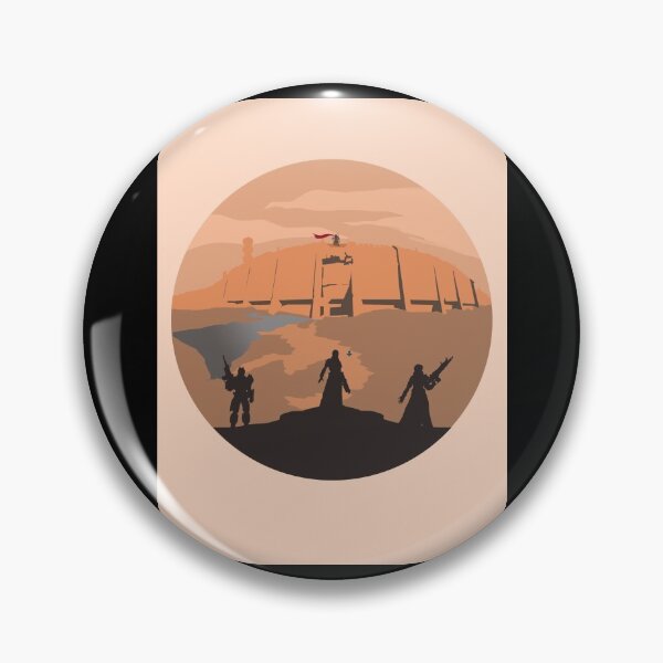 Item preview, Destiny - Minimalist Travel Style - Video Game Art designed and sold by PopCultArcade.