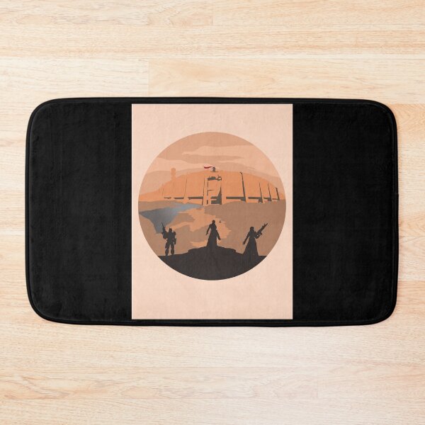 Item preview, Destiny - Minimalist Travel Style - Video Game Art designed and sold by PopCultArcade.