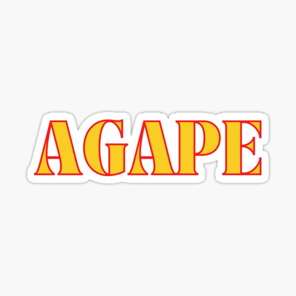 Item preview, Agape - God's Unconditional Love  designed and sold by Prayingwarrior.