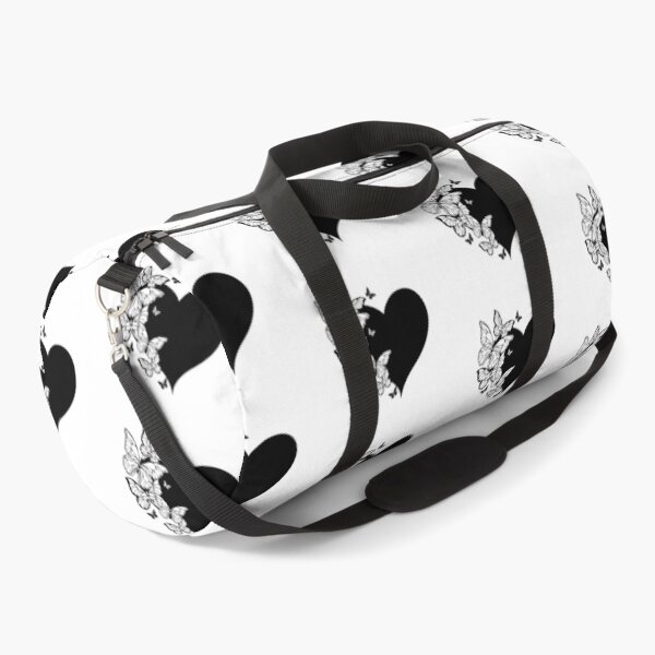 Item preview, Black Heart with Contour Butterflies designed and sold by Blackmoon9.