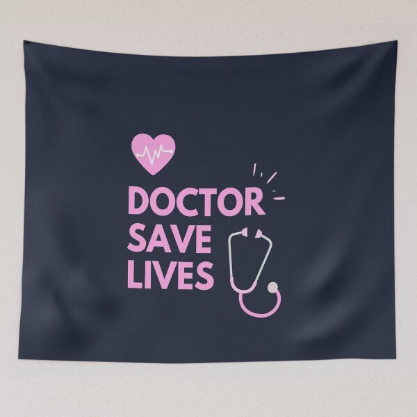Item preview, Doctor Save Lives designed and sold by Tshirtpedia.