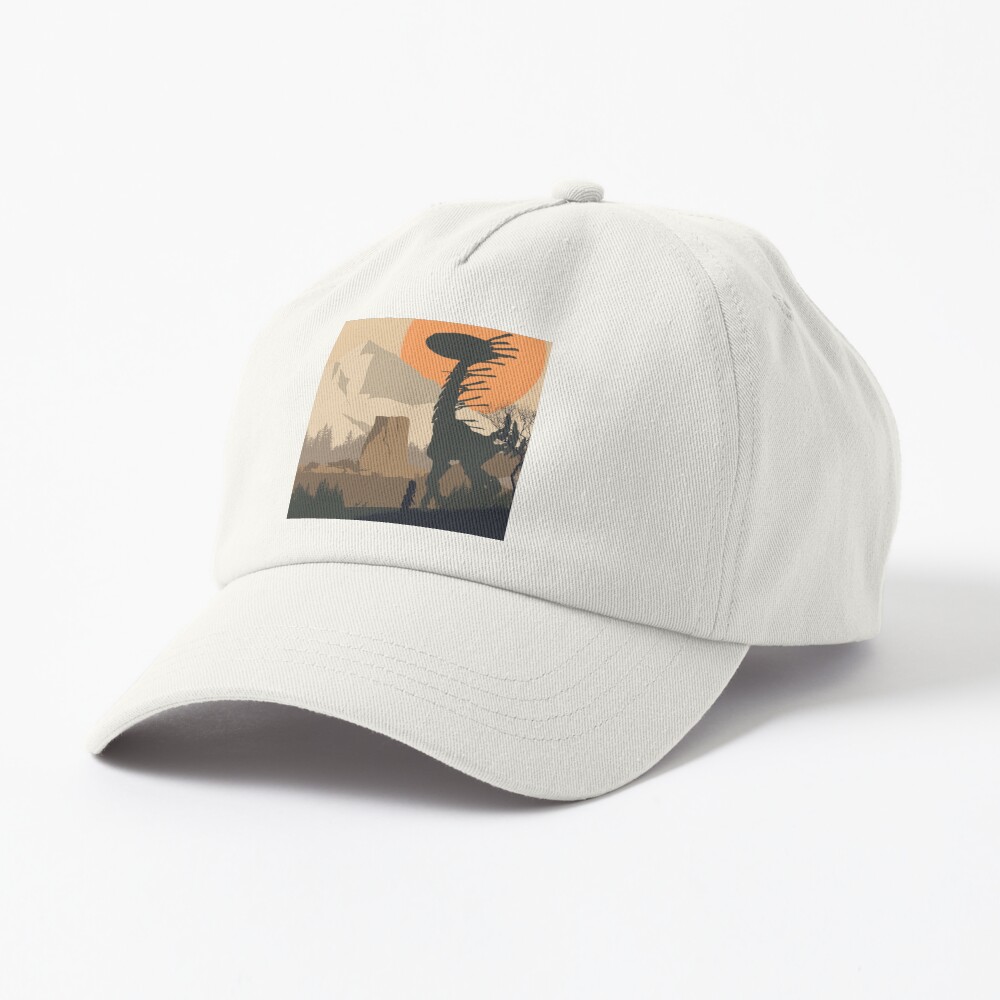 Vista previa del artículo con la obra «Dad hat», diseñado y vendido por PopCultArcade.