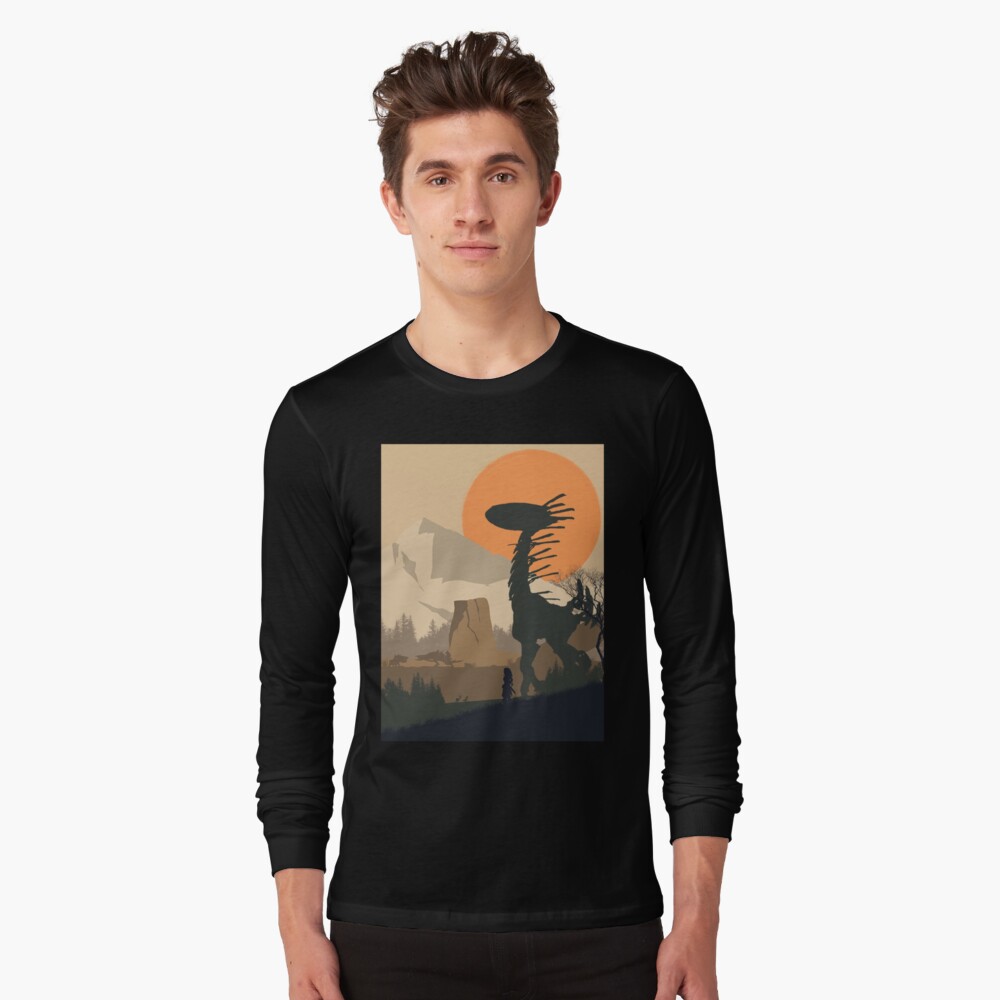 Vista previa del artículo con la obra «Camiseta de manga larga», diseñado y vendido por PopCultArcade.