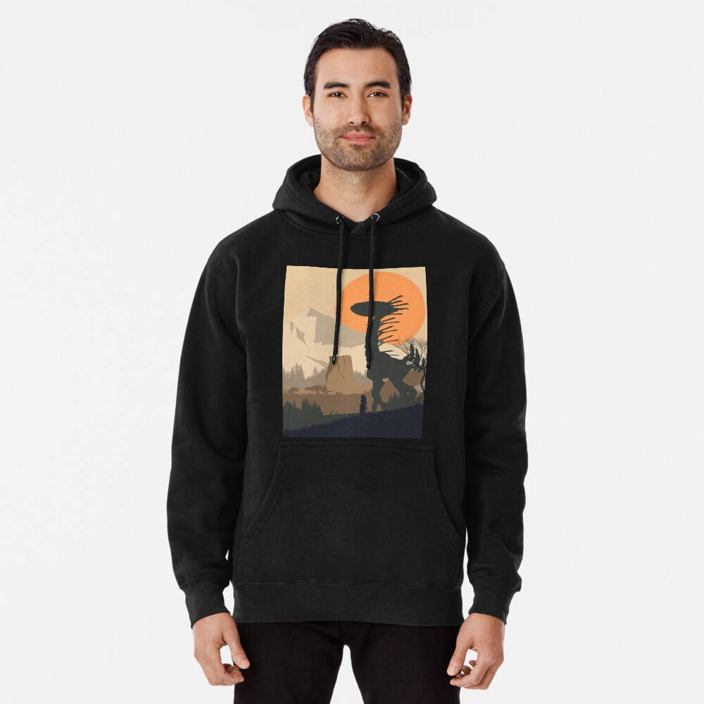 Vista previa del artículo con la obra «Sudadera con capucha», diseñado y vendido por PopCultArcade.