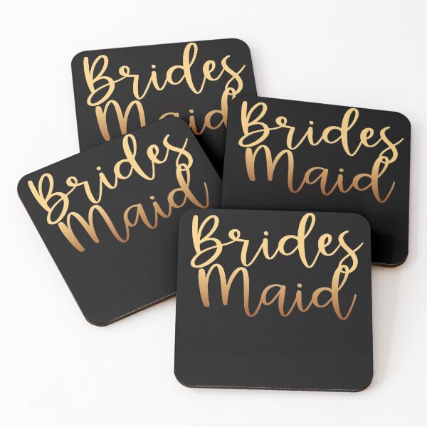 Item preview, Gold Bridesmaid, Wedding Rehearsal, Autumn Wedding designed and sold by DiensDesign.