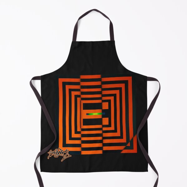 Item preview, ORANGE SQUARES BY ESONE ABSTRACT URBAN GRAFFITI STREET STYLE designed and sold by GraffitiBomberZ.