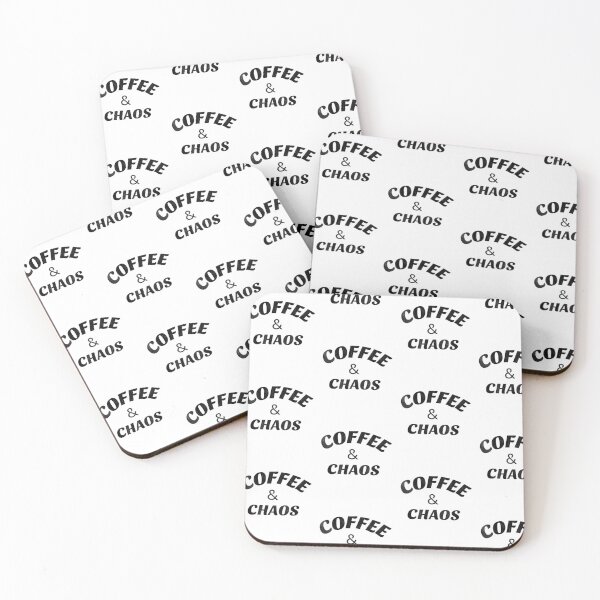 Item preview, Coffee and Chaos designed and sold by DiscGolfTees.